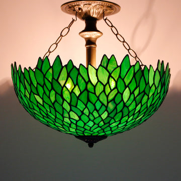 Werfactory® Tiffany Ceiling Lamp 16 Inch